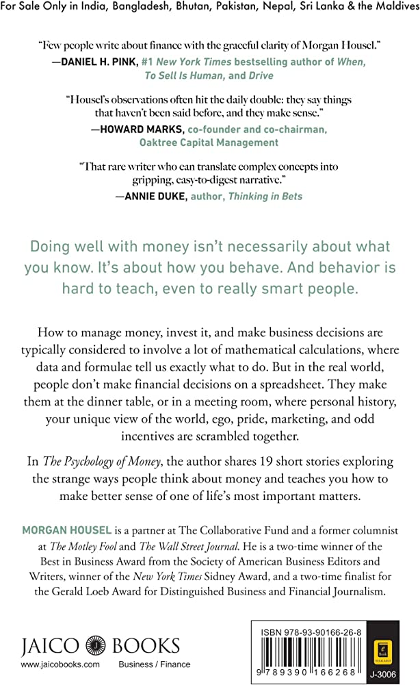 The Psychology Of Money